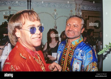 elton john and versace|gianni Versace worth death.